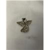 Image 2 : VINTAGE STERLING SILVER/ GOLD ANGEL PENDANT