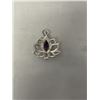 Image 2 : STERLING SILVER CELTIC DESIGN W/ AMETHYST STONE PENDANT, MARKED 925