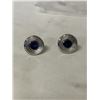 Image 2 : PAIR OF SILVER W/ SEMI PRECIOUS STONE CUFFLINKS, AND MD MEDICAL CUFFLINKS