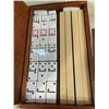 Image 2 : NEW YELLOW MOUNTAIN D12 DOMINOS SET WITH WOODEN BOX