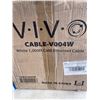 Image 2 : APPROX 1500FT OF VIVO CAT 6 ETHERNET CABLE, WHITE AND GREY