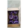 Image 2 : NEW CASE OF DARK PURPLE GIFT RIBBON, 120 ROLLS OF 66FT