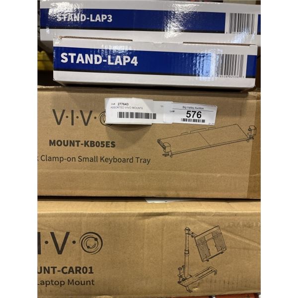 ASSORTED VIVO MOUNTS