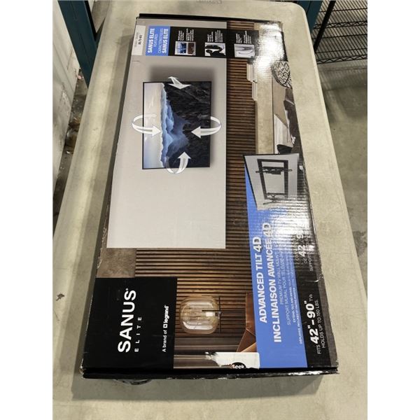 SANUS ADVANCED TILT 4D 42-90 INCH TV WALL MOUNT