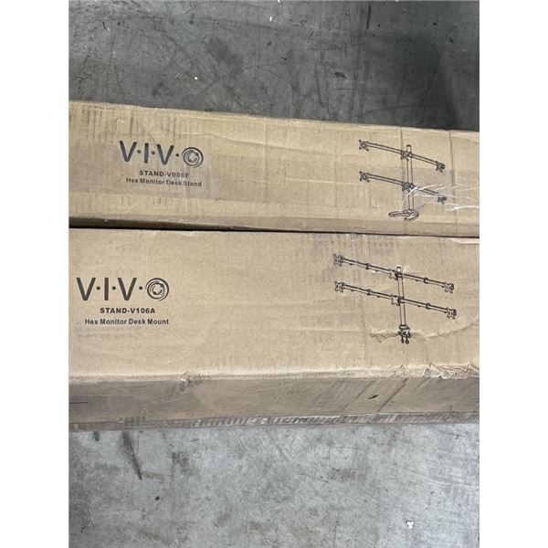 2 VIVO HEX MONITOR STAND AND MOUNT