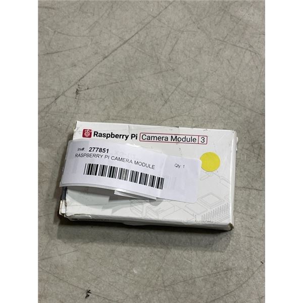 RASPBERRY PI CAMERA MODULE