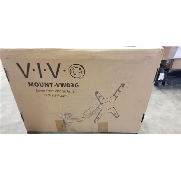 VIVO SILVER PNEUMATIC ARM TV WALL MOUNT