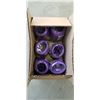 Image 2 : NEW CASE OF DARK PURPLE GIFT RIBBON, 120 ROLLS OF 66FT