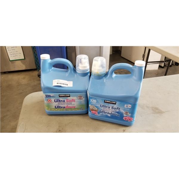 2 KIRKLAND ULTRA SOFT LAUNDRY DETERGENT
