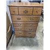 Image 1 : MCM SOLID WOOD HIGHBOY DRESSER