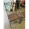 Image 2 : 2 DECORATIVE METAL ACCENT CHAIRS
