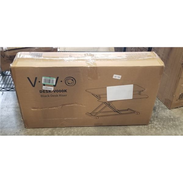 VIVO BLACK DESK RISER