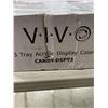 Image 2 : VIVO 3 TRAY ACRYLLIC DISPLAY CASE
