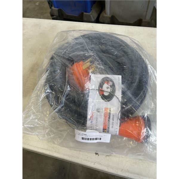 NEW 30FT 50AMP RV EXTENSION CORD WITH TWIST LOCK CONNECTOR