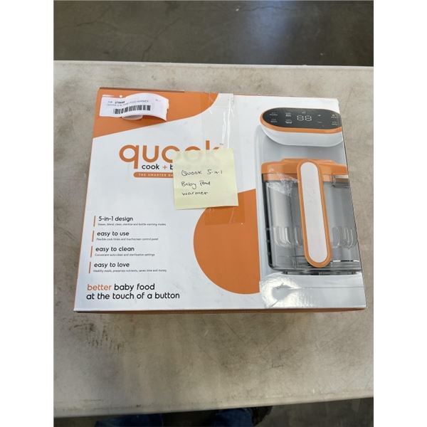 QUOOK 5 IN 1 BABY FOOD WARMER