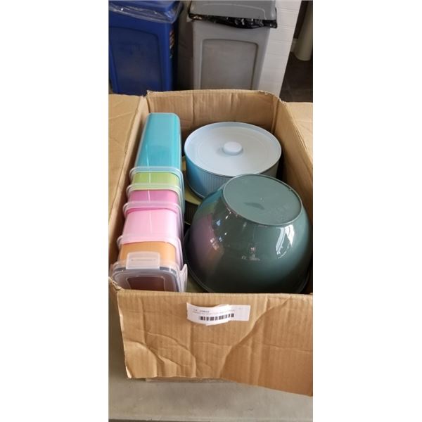 ASSORTED NEW FOOD AND STORAGE CONATINERS, BOXES ETC