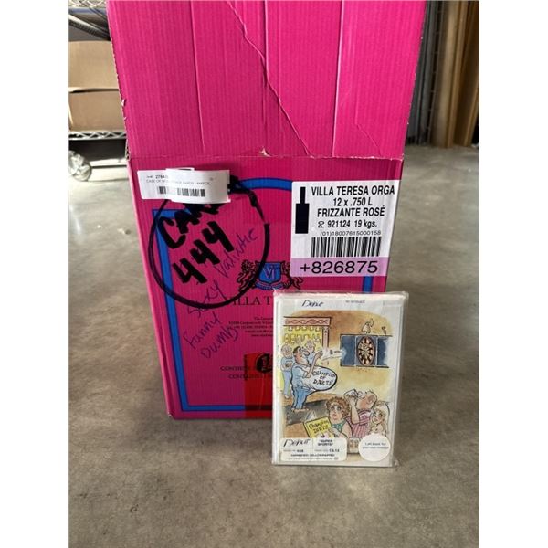 CASE OF NEW VINTAGE CARDS - 444PCS, MIXED CARDS