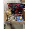 Image 2 : BOX OF CHRISTMAS DECOR