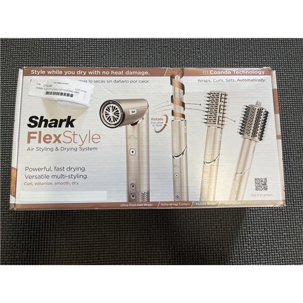 SHARK FLEXSTYLE MULTI-STYLER AND HAIR DRYER - TESTED WORKING, RETAIL $349