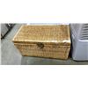 Image 1 : RATTAN STORAGE TRUNK