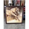 Image 1 : FRAMED HORSE CANVAS