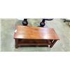 Image 1 : MISSION OAK STYLE COFFEE TABLE