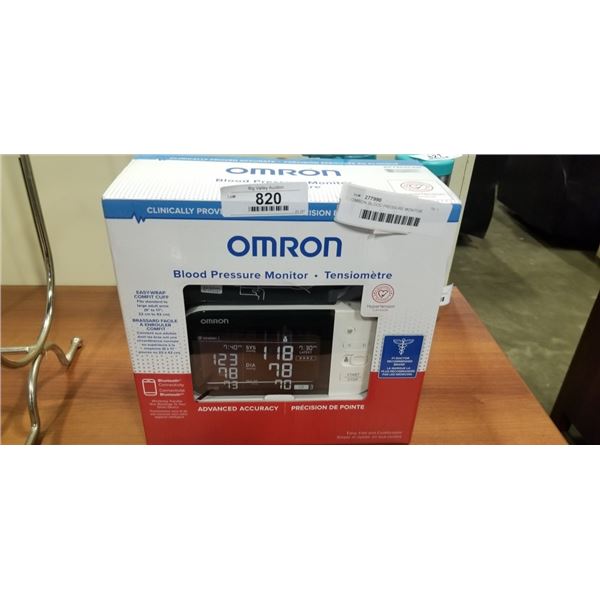 OMRON BLOOD PRESSURE MONITOR
