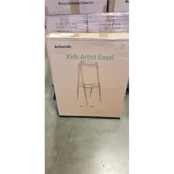 NEW ARKMIIDO PINK KIDS ARITIST EASEL SET