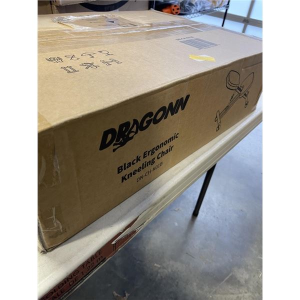 DRAGONN BLACK ERGONOMIC KNEELING CHAIR