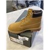 Image 3 : NEW TIMBERLAND PREMIUM 6 IN WATERPROOF BOOT WHEAT NUBUCK, SIZE 4.5 JUNIOR