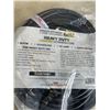 Image 2 : NEW 75FT INDOOR OUTDOOR HEAVY DUTY LIGHTED 3 WIRE EXTENSION CORD, BLACK 12AWG