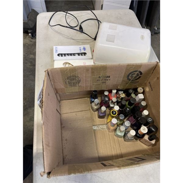 NAIL LIGHT AND NAIL POLISH