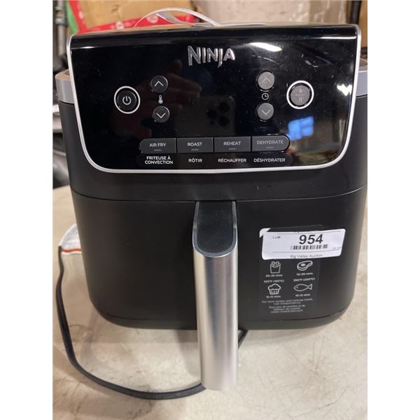 AS NEW OPEN BOX NINJA 4IN1 5QT AIR FRYER PRO - TESTED WORKING, RETAIL $149