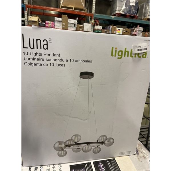 LIGHTICA LUNE 10 LIGHT PENDANT