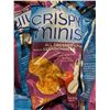 Image 1 : LARGE LOT OF ALL DRESSED MINI CRISPS, BEST BEFORE 9/25/25