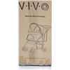 Image 2 : VIVO BLACK FOUR WHEEL PET STROLLER