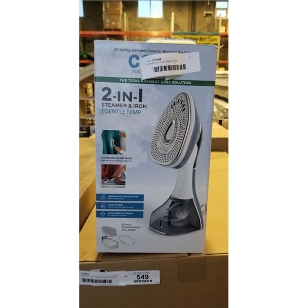 CONAIR 2 IN 1 STEAMER IRON
