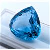 Image 2 : 45.25 CT CERTIFIED ROYAL BLUE TOPAZ GEMSTONE ($12,650 APPRAISAL)