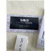 Image 2 : 3 NEW 4PACKS OF FINE COTTON VELOUR TOWEL WITH LACE, IVORY