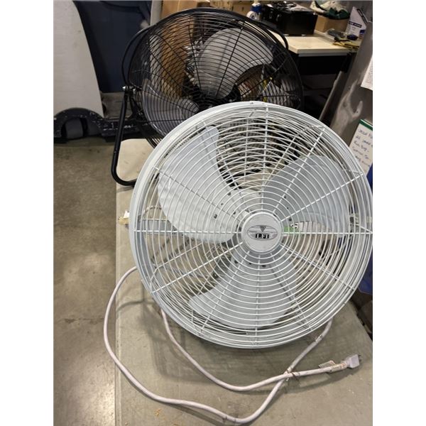 2 LARGE FLOOR FANS