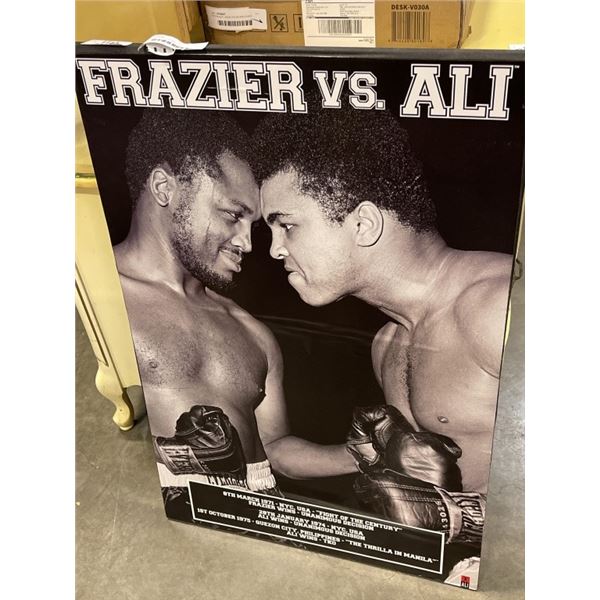 FRAZIER VS ALI POSTER