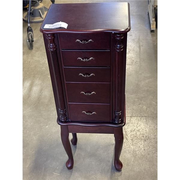 5 DRAWER JEWELLERY STAND