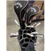 Image 2 : CALLAWAY XTREME GOLF SET, IRONS AND DRIVERS RIGHT HAND S,P,9,8,7,6,5 AND RAC MODEL 3 IRON, IN PING L