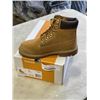 Image 3 : NEW TIMBERLAND PREMIUM 6 IN WATERPROOF BOOT WHEAT NUBUCK, SIZE 5 JUNIOR