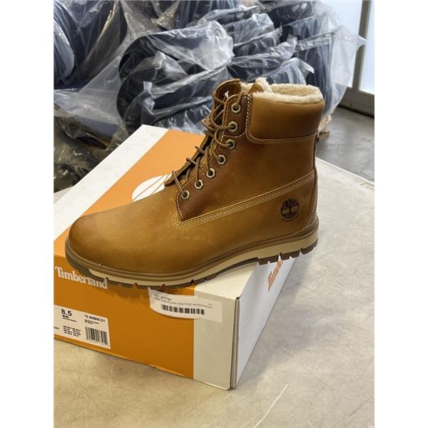 NEW TIMBERLAND RADFORD WATERPROOF WARM LINED BOOT WHEAT NUBUCK, SIZE US MENS 8.5
