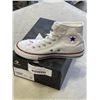 Image 3 : NEW CONVERSE CTAS 1V HI, WHITE SIZE YOUTH 2.5