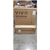 Image 1 : VIVO LIGHT WOOD 60 X 30 ELECTRIC SIT TO STAND DESK WITH BLACK DUAL MOTOR DESK FRAME