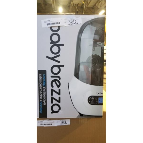 BABY BREZZA STERI-DRY STEAM STERILIZER - TESTED WORKING, RETAIL $119