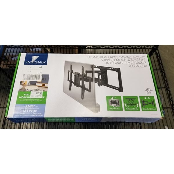 INSIGNIA 42-90" FULL MOTION TV MOUNT