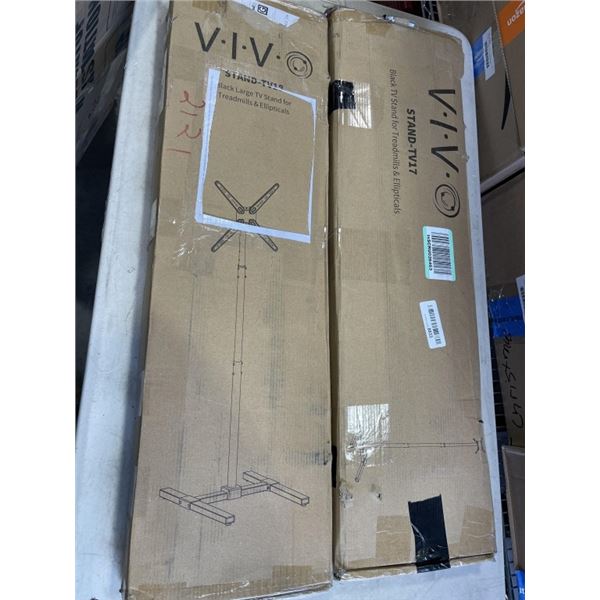 2 VIVO FLOOR TV STANDS
